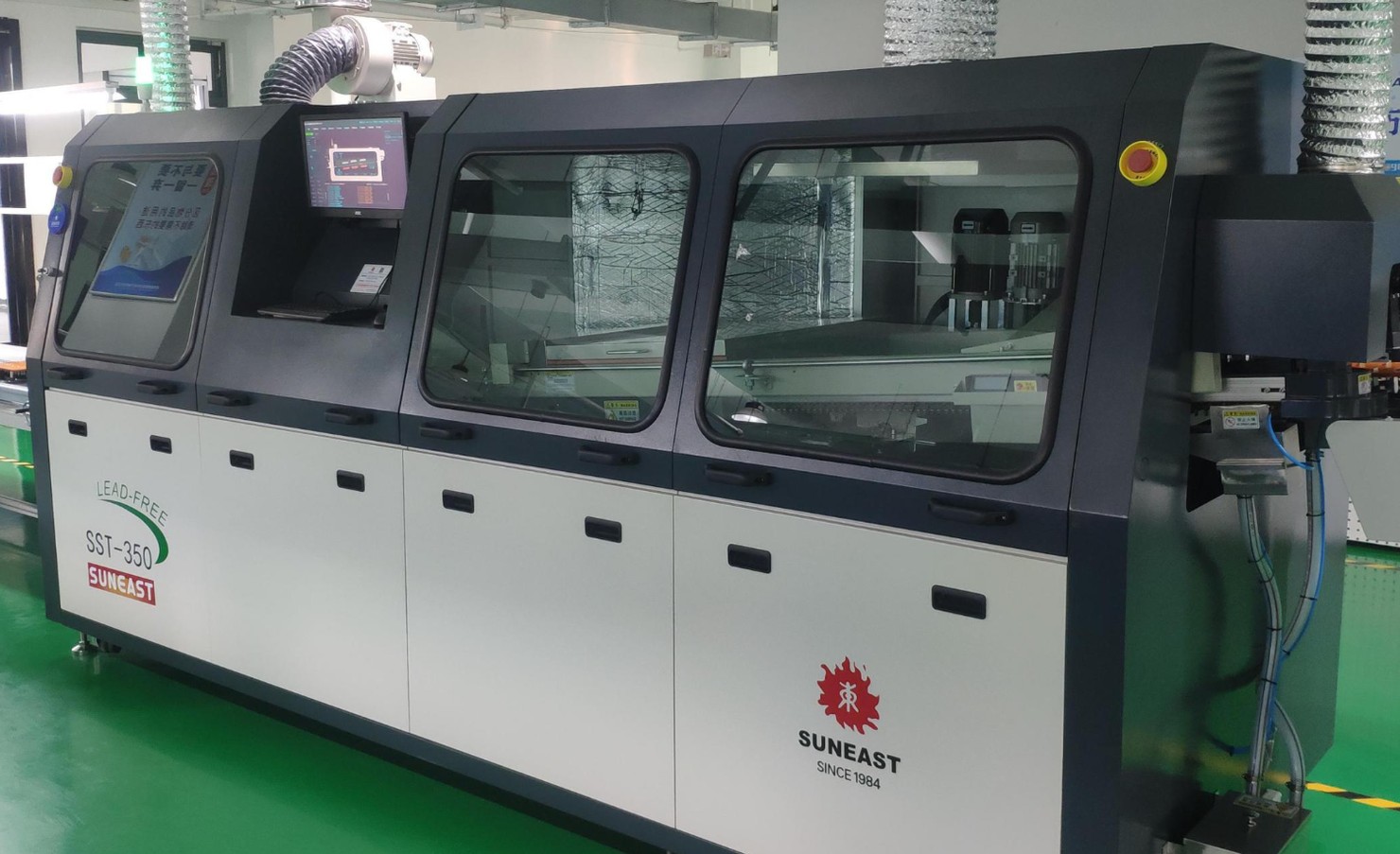 Automated electronic control system production line for bus air conditioning quality assurance