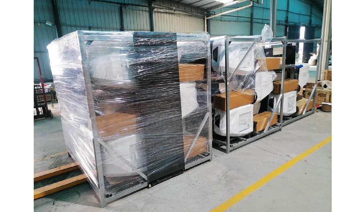 Snowfairy transport refrigeration units ready for shipping