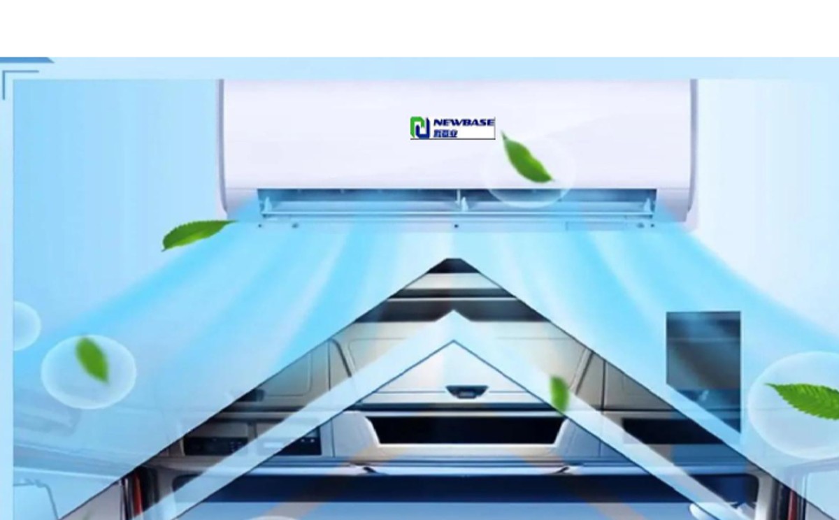 Snowfairy parking air conditioner installation in vehicle cabin